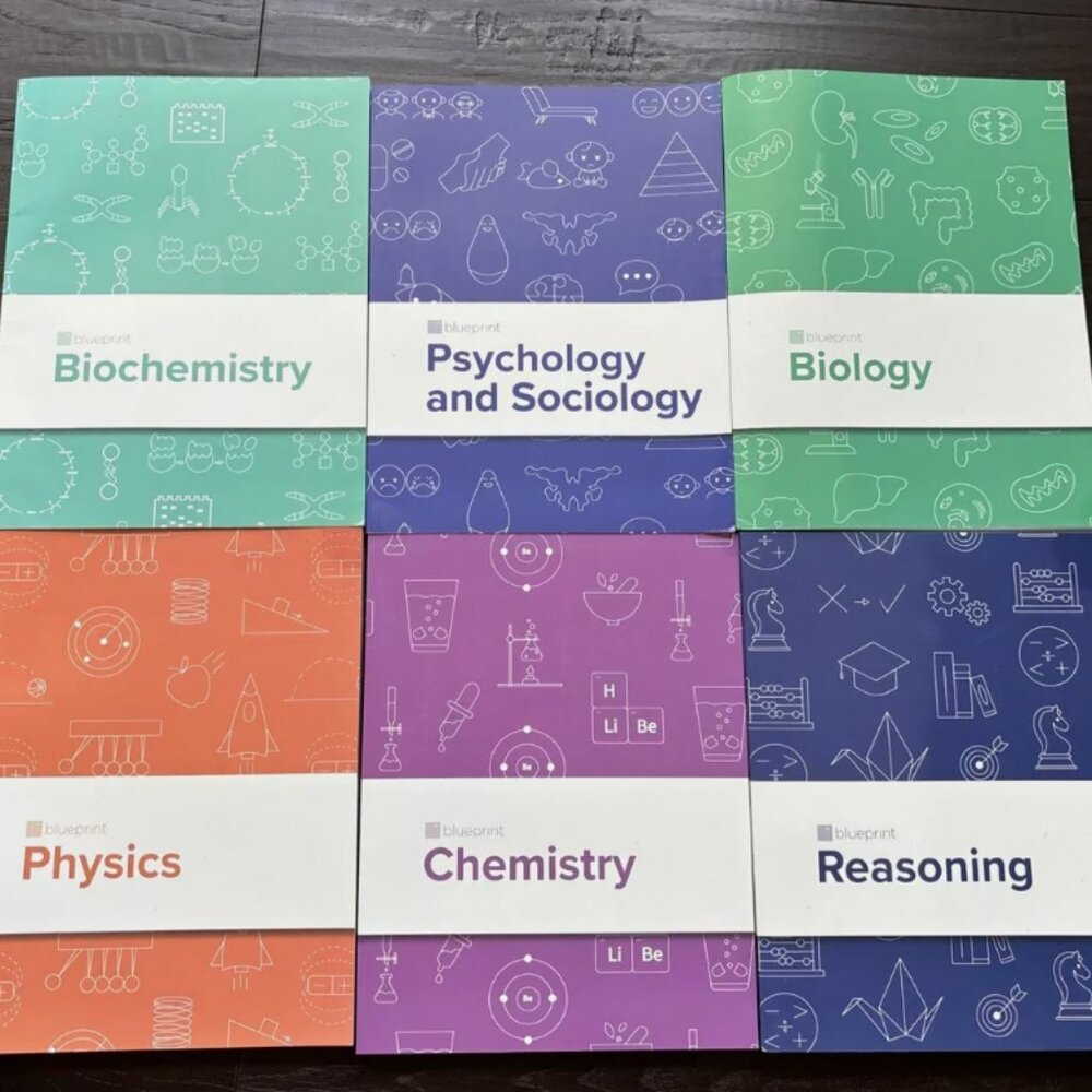 Blueprint MCAT books set